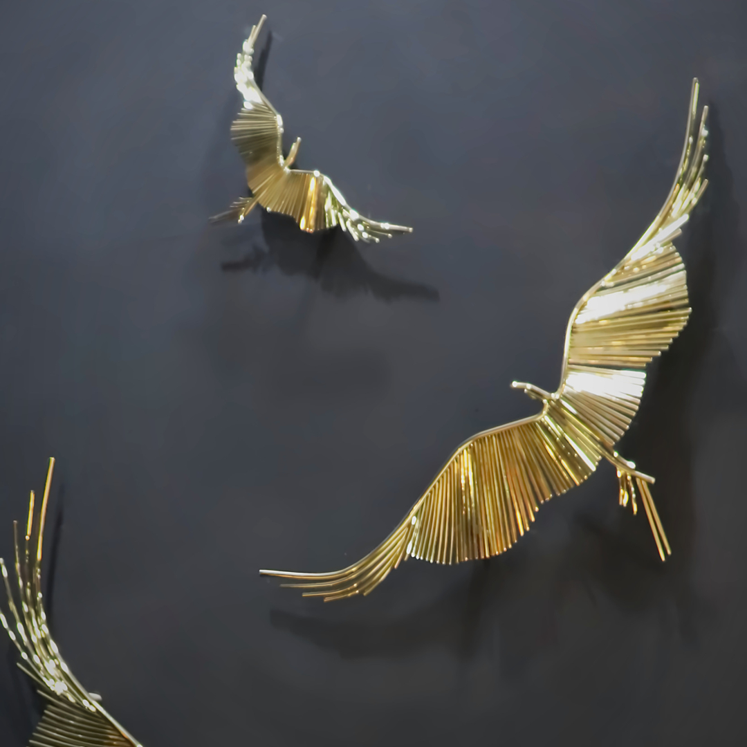 BIRD ART INSTALLATION