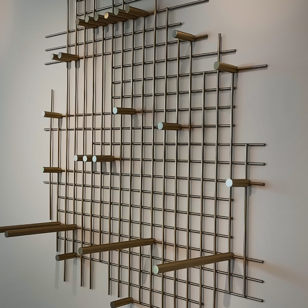 STAINLESS STEEL FEATURE WALL